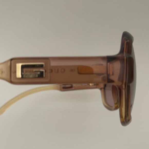Gucci Square Brown Vintage Sunglasses 2477/S - Picture 4 of 10